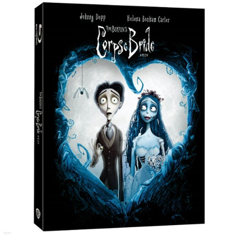 Tim Burton's Corpse Bride 提姆波頓之地獄新娘 (2005) (Blu Ray) (Slip Case) (English Subtitled) (Korean Version)