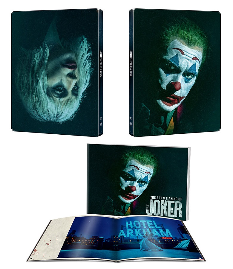 Joker: Folie A Deux 小丑 : 雙重瘋狂 (2024) (4K Ultra HD + Blu-ray) (Steelbook A Limited Edition + Photobook) (Sky Line) (雙碟鐵盒A版) (English Subtitled) (Korean Version)