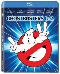 Ghostbusters (1984) & Ghostbusters 2 (1989)  捉鬼敢死隊 1 & 2 (Blu Ray) (Remastered 4K) (English Subtitled) (Hong Kong Version)