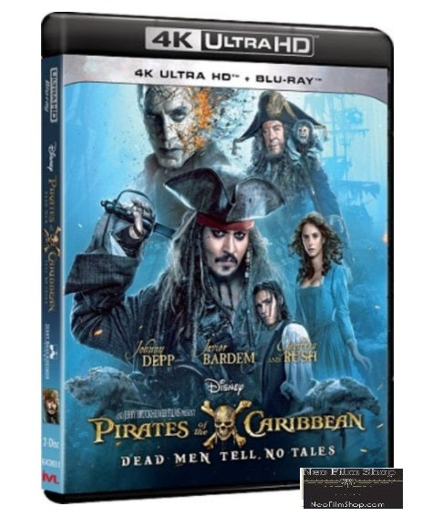 Pirates of the Caribbean: Dead Men Tell No Tales (2017) (4K Ultra HD + Blu Ray) (English Subtitled) (Hong Kong Version) - Neo Film Shop