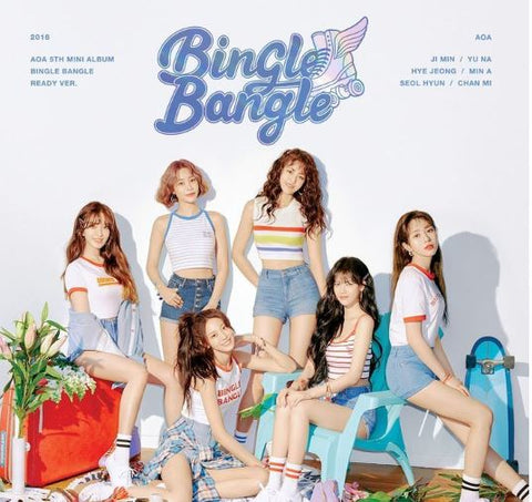 AOA Mini Album Vol. 5 - Bingle Bangle (Ready Edition) (CD) (Korea Version) - Neo Film Shop