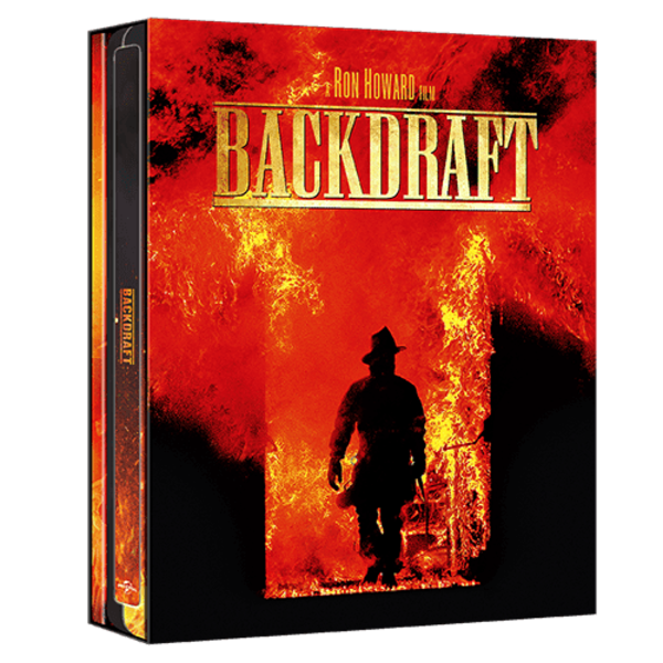 Backdraft (浴火赤子情 30週年限量鐵盒精裝版) (1991) (30th Anniversary) (Steelbook) (4K Ultra HD + Blu Ray) (English Subtitled) (Taiwan Version)