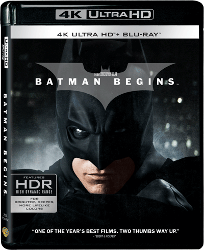 Batman Begins (2005) (Blu Ray) (4K Ultra HD + 2 Blu Ray) (3-Disc Edition) (English Subtitled) (Hong Kong Version) - Neo Film Shop