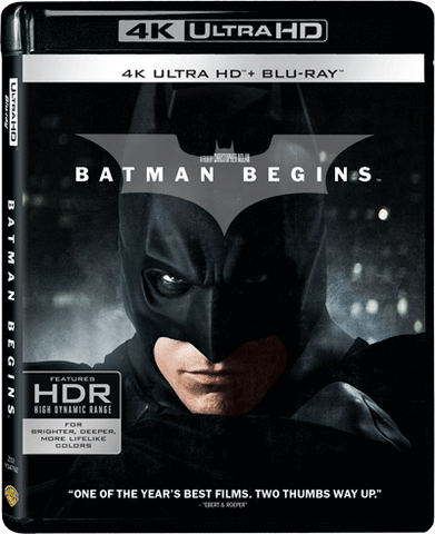 Batman Begins (2005) (Blu Ray) (4K Ultra HD + 2 Blu Ray) (3-Disc Edition) (English Subtitled) (Hong Kong Version) - Neo Film Shop