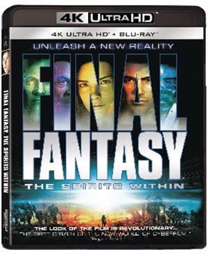 Final Fantasy: The Spirits Within 太空戰士之滅絕光年 (2001) (4K Ultra HD + Blu Ray)  (English Subtitled) (Hong Kong Version)