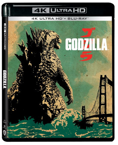 Godzilla 哥斯拉 (2014) (4K Ultra HD + Blu-ray) (English Subtitled) (Hong Kong Version)