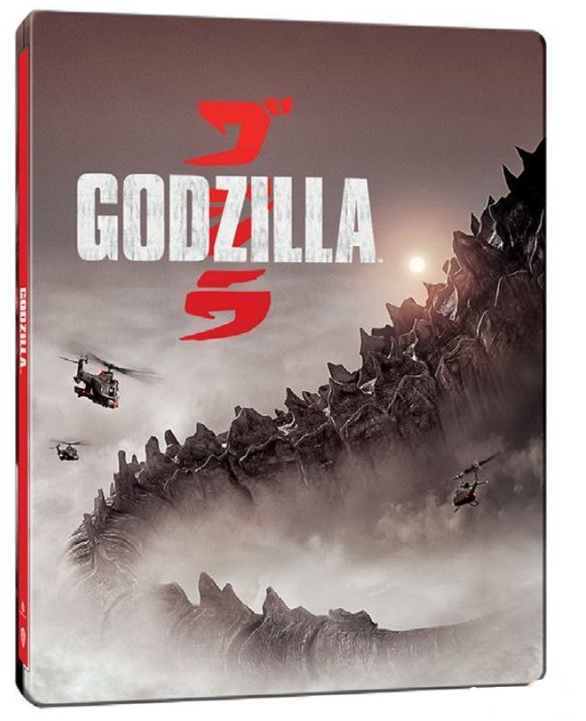 Godzilla 哥斯拉 (2014) (4K Ultra HD + Blu-ray) (Steelbook) (English Subtitled) (Hong Kong Version)