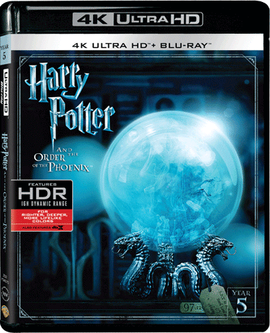 Harry Potter and the Order of the Phoenix (2007) (4K Ultra HD + Blu-ray) (English Subtitled) (Hong Kong Version) - Neo Film Shop