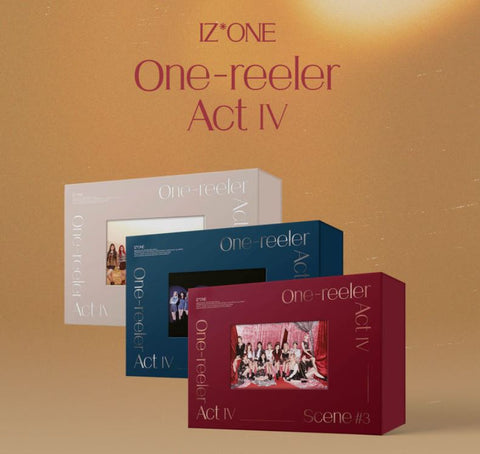 IZ*ONE Mini Album Vol. 4 - One-reeler / Act IV (CD) (Random Version) (Korea Edition)
