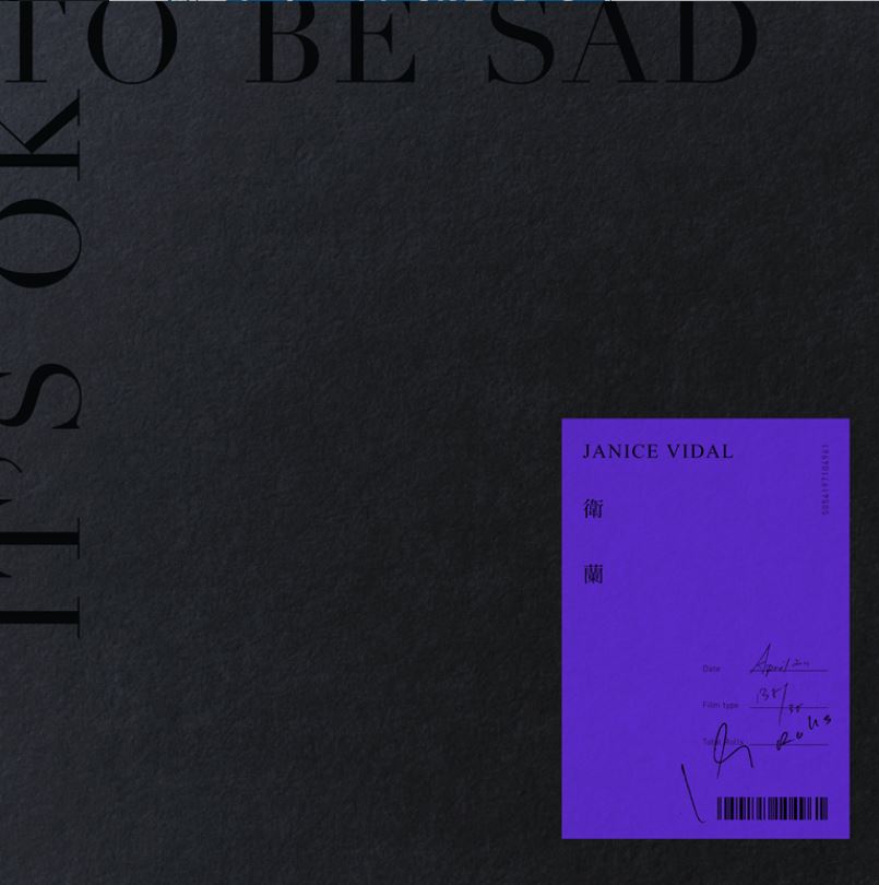 Janice Vidal 衛蘭 - It's OK To Be Sad (CD) (Hong Kong Version)