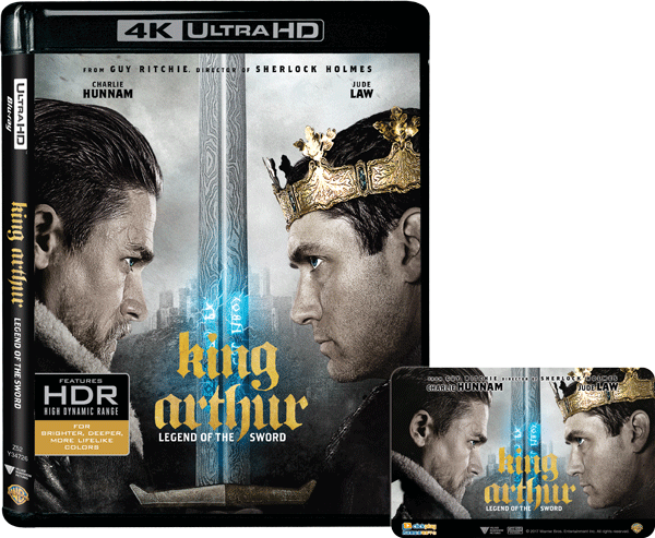 King Arthur: Legend Of The Sword (2017) (4K Ultra HD + Blu-ray) (English Subtitled) (Hong Kong Version) - Neo Film Shop