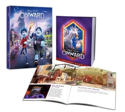 Onward 1/2的魔法 (2020) (Collector's Edition) (Blu Ray) (English Subtitled) (Hong Kong Version)