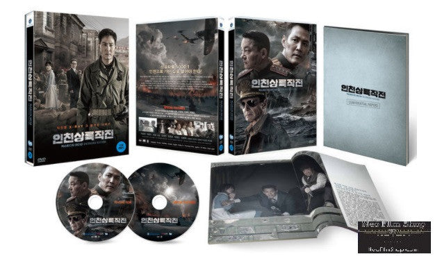 Operation Chromite 代號：鐵鉻行動 (2016) (DVD) (2 Discs) (English Subtitled) (Outbox + Double Case + Photobook) (Extended Limited Edition) (Korea Version) - Neo Film Shop