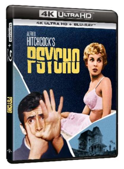 Psycho 觸目驚心 (1960) (4K Ultra HD + Blu Ray) (English Subtitled) (Hong Kong Version)