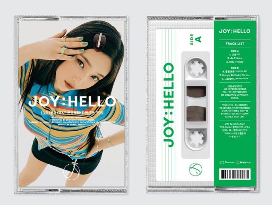 Red Velvet : Joy - 조이 - Special Album - Hello (Cassette Tape Version) (First Press Limited Edition) (Korea Version)