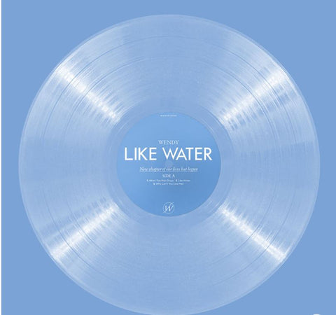 Red Velvet: Wendy 웬디 - Mini Album Vol. 1 - Like Water (Vinyl 黑膠唱片) (LP Version) (First Press Limited Edition) (Korea Version)