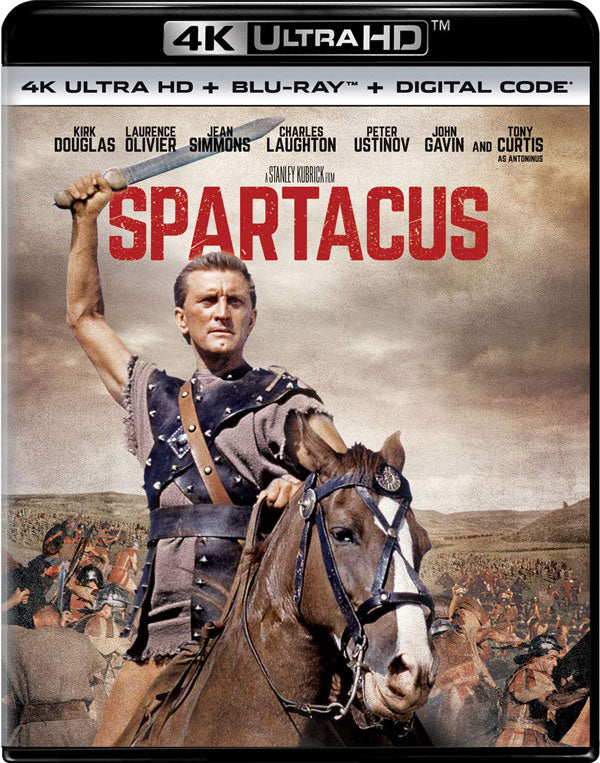 Spartacus 風雲群英會 (1960) (4K Ultra HD + Blu-ray) (English Subtitled) (Hong Kong Version)