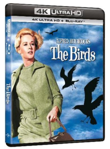 The Birds 鳥 (1963) (4K Ultra HD + Blu Ray) (English Subtitled) (Hong Kong Version)