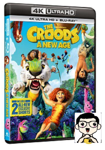 The Croods: A New Age 古魯家族2：霸器新時代 (2020) (4K Ultra HD + Blu Ray) (English Subtitled) (Hong Kong Version)