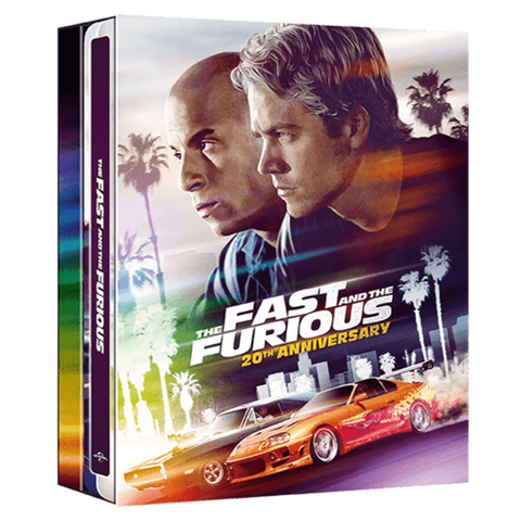 The Fast and Furious (玩命關頭 20週年限量鐵盒) (2001) (20th Anniversary Edition) (Steelbook) (4K Ultra HD + Blu Ray) (English Subtitled) (Taiwan Version)