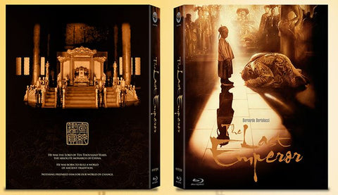 The Last Emperor (1987) (Blu Ray) (Lenticular Full Slip Numbering) (Type B Limited Edition) (Korea Version) - Neo Film Shop