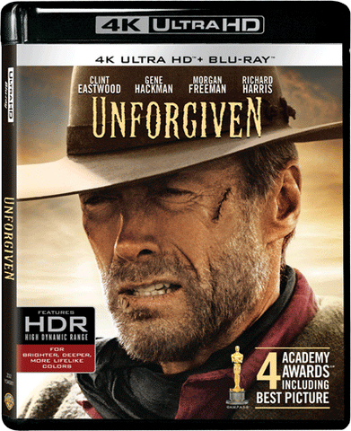 Unforgiven 豪情蓋天 (1992) (4K Ultra HD + Blu-ray) (English Subtitled) (Hong Kong Version) - Neo Film Shop