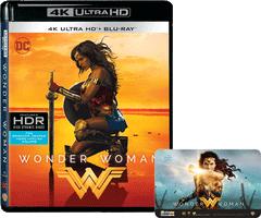 Wonder Woman (2017) (4K Ultra HD + Blu Ray) (English Subtitled) (Hong Kong Version)