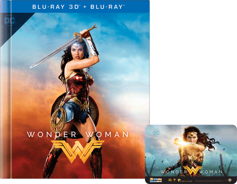 Wonder Woman (2017) (Blu Ray) (2D+3D) (Digibook) (English Subtitled) (Hong Kong Version) - Neo Film Shop