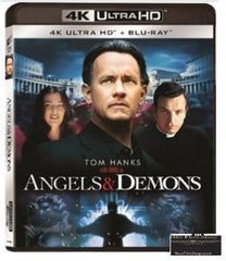 Angels & Demons (2009) (4K Ultra HD + Blu Ray)  (English Subtitled) (Hong Kong Version)