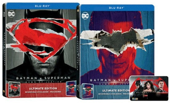 Batman v Superman: Dawn of Justice (2016) (Blu Ray) (2-Disc) (Steelbook) (English Subtitled) (Hong Kong Version) - Neo Film Shop