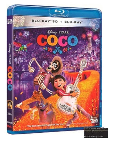 Coco 玩轉極樂園 (2017) (Blu Ray) (2D+3D) (English Subtitled) (Hong Kong Version) - Neo Film Shop