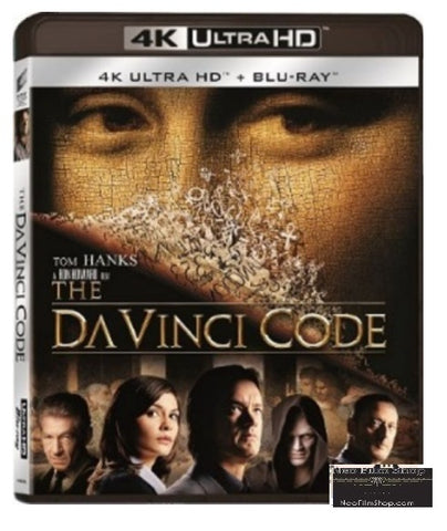 The Da Vinci Code (2006) (4K Ultra HD + Blu Ray)  (English Subtitled) (Hong Kong Version) - Neo Film Shop