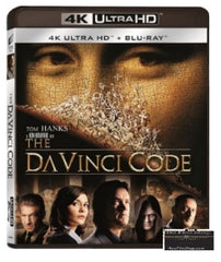 The Da Vinci Code (2006) (4K Ultra HD + Blu Ray)  (English Subtitled) (Hong Kong Version)