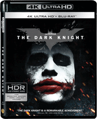 The Dark Knight (2008) (Blu Ray) (4K Ultra HD + 2 Blu Ray) (3-Disc Edition) (English Subtitled) (Hong Kong Version)