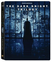 The Dark Knight Trilogy (Blu Ray) (5 Discs) (Jumbo Steelbook) (English Subtitled) (Hong Kong Version)
