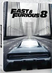 The Fate of the Furious 8 (2017) (Blu Ray) (Steelbook) (English Subtitled) (Hong Kong Version)
