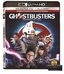 Ghostbusters (2016) (4K Ultra HD + Blu Ray) (English Subtitled) (Hong Kong Version)