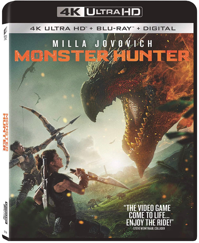 Monster Hunter (2020) (4K Ultra HD + Blu-ray + Digital) (English Subtitled) (US Version)