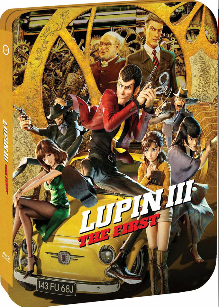 Lupin III: The First (ルパン三世) (Limited Edition Steelbook) (2019) (Blu Ray + DVD) (English Subtitled) (US Version)