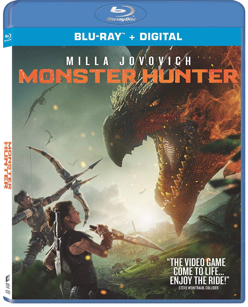 Monster Hunter (2020) (Blu Ray + Digital) (English Subtitled) (US Version)