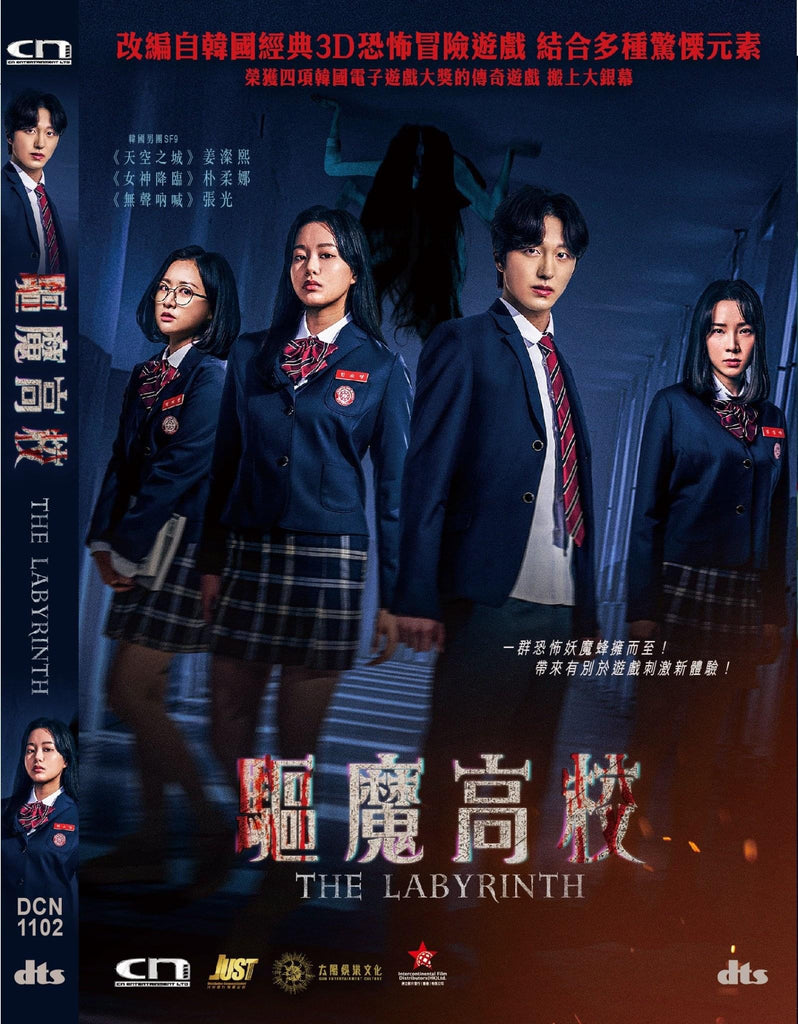 The Ladyrinth 驅黂高校 (DVD) (English Subtitled) (Hong Kong Version)