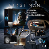 First Man (2018) (4K Ultra HD + Blu Ray)(Steelbook) (Taiwan Version)