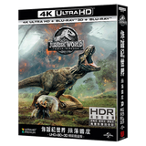 Jurassic World: Fallen Kingdom (2018) (4K Ultra HD + 3D + Blu Ray + Bonus DVD)(Steelbook) (Taiwan Version)