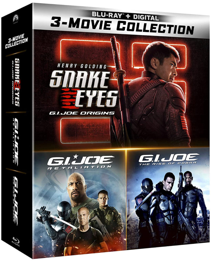 G.I. Joe 1-3 Movie Collection (Blu Ray) (3 Discs) (English Subtitles) (US Edition)