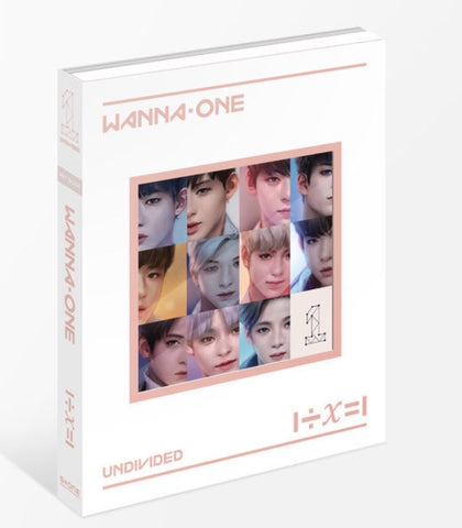 WANNA ONE Special Album - 1÷X=1 (UNDIVIDED) (Art Book) (CD) (Korea Version) - Neo Film Shop
