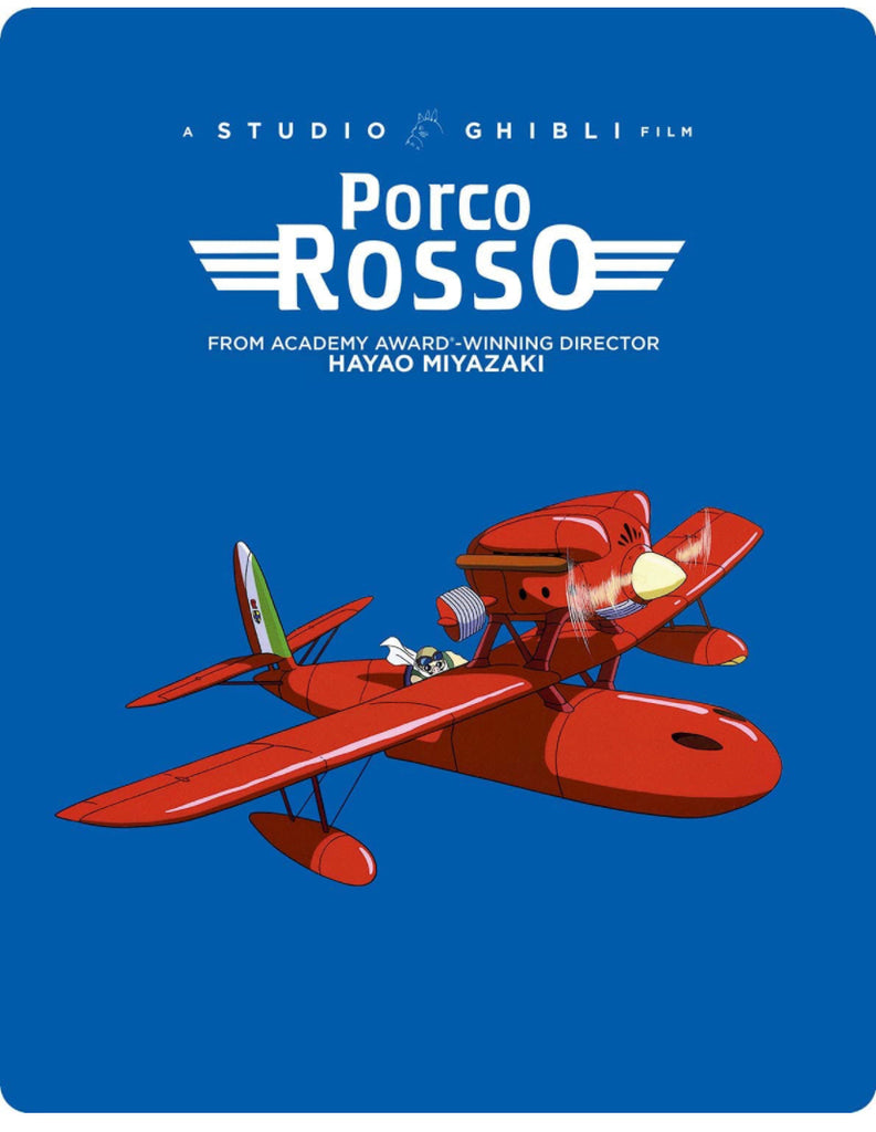 Porco Rosso (紅の豚) Kurenai no Buta (1992) (Blu Ray + DVD) (Steelbook) (Limited Edition) (English Subtitled) (US Version)