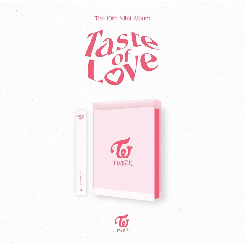 Twice Mini Album Vol. 10 - Taste of Love (In Love Version) + Photo Card Set (In Love Version) (CD) (Korea Version)