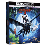 How to Train Your Dragon: The Hidden World (2019) (4K Ultra HD + 3D + Blu Ray)(Steelbook) (Taiwan Version)