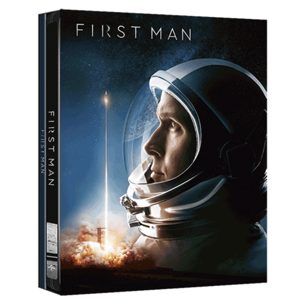First Man (2018) (4K Ultra HD + Blu Ray)(Steelbook) (Taiwan Version)