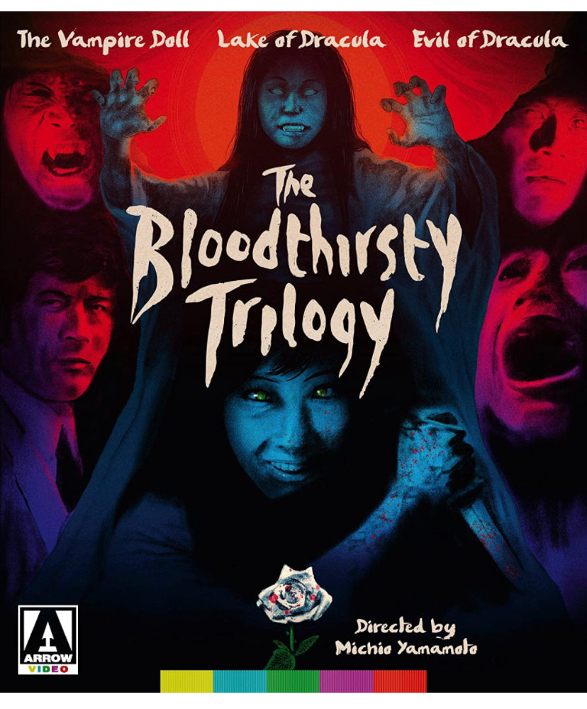 The Bloodthirsty Trilogy (The Vampire Doll, Lake of Dracula, and Evil of Dracula) (Blu Ray) (2 Discs) (Arrow Video) (English Subtitles) (US Version)